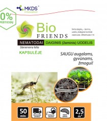 Nematodai DAIGINIŲ UODELIŲ lervoms KAPSULĖJE (S. feltia) 50mln